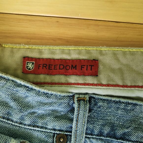 Y2K Tommy Hilfiger Men’s Jeans Size 36x30 Freedom Fit Vintage - Picture 3 of 6
